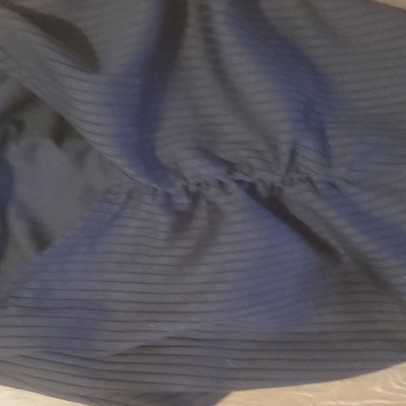 NWT Vince Camuto Molded Cup Wrap Front One Piece Black Swimsuit - Ripple Effect - Picture 12 of 13